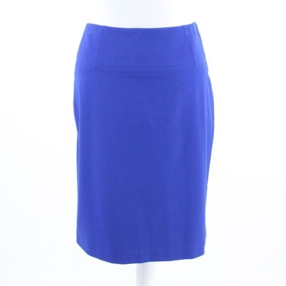 Blue stretch NEW YORK & COMPANY pencil skirt 2 - Picture 1 of 8